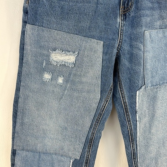 BDG Urban Outfitters Patchwork High Waisted Cowboy Jeans, 31 - Picture 9 of 11